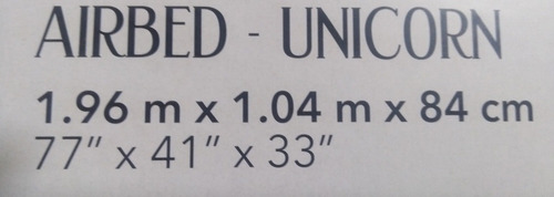 Unicornio Inflable De Una Plaza Para Niñas