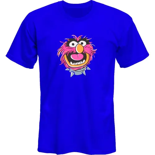 Remeras The Muppets Animal Celeste Retro *mr Korneforos*