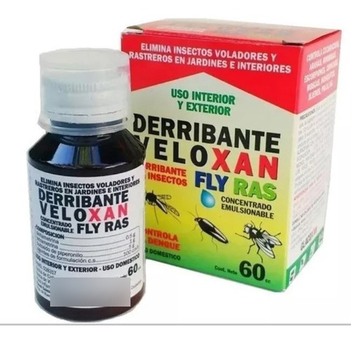 Veloxan Derribante De Insectos 60 Cc