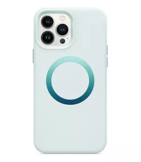 Capa Para iPhone 13 Pro Max Com Magsafe Otterbox Azul Claro