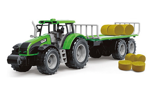 Tractor Juguete Con Remolque Calidad Premium St