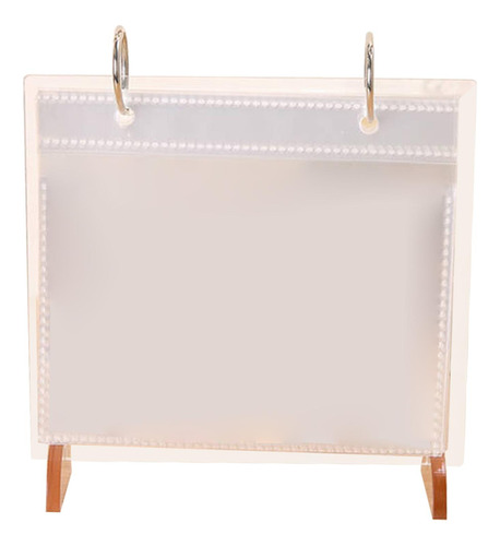 Soporte De Acrílico Para Carteles De Mesa, De 5 Pulgadas