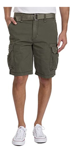 Unionbay Para Hombre Del Superviviente Del Cinturón De Short