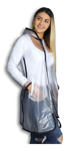 Abrigo 100% Impermeable Para Dama