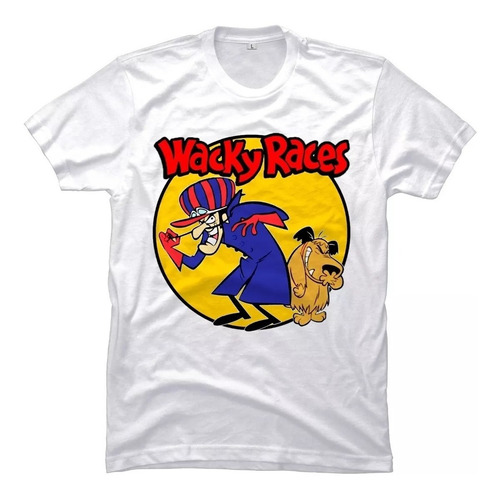 Remera Autos Locos Pier Nodoyuna Y Patan Wacky Races Retro