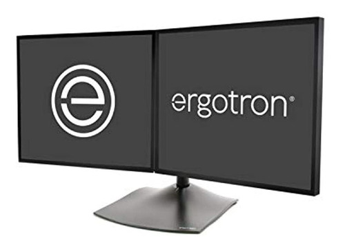 Ergotron - Soporte De Escritorio Para Dos Monitores Ds100 - 