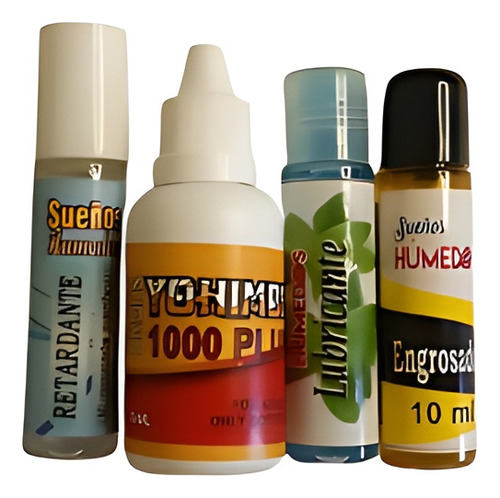 Sueños Húmedos: Engrosador, Retardante 10ml Sin Sabor