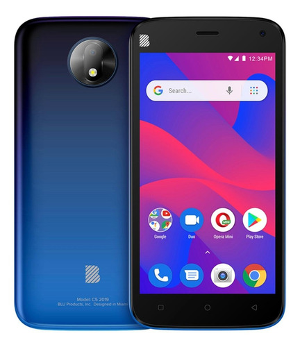 BLU C Series C5 (2019) Dual SIM 16 GB Azul 1 GB RAM