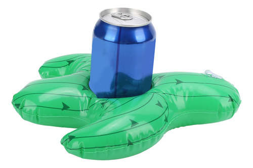 Posavasos Flotantes Con Soporte Inflable Para Piscina, 10 Un