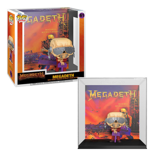 Megadeth Vic Rattlesnake Figura Album Funko Pop Original