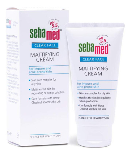 Sebamed Crema Matificante Facial Transparente 4 Pasos Contra