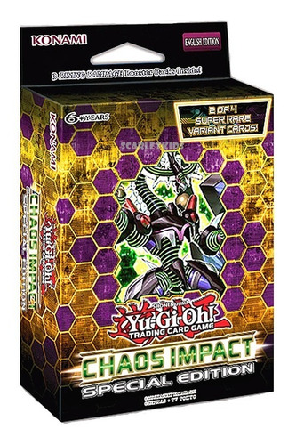 Yu-gi-oh! Chaos Impact Special Edition Tcg Ingles Yugioh