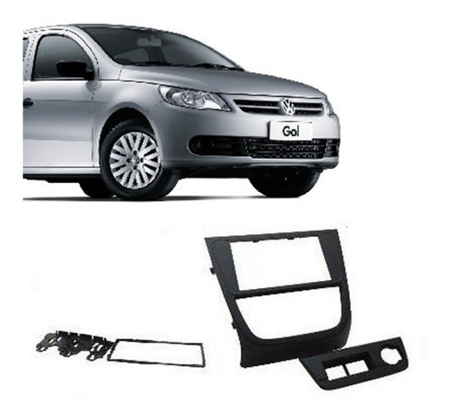 Marco Adaptador 2 Din Para Gol Trend G5 Del 2009 -2012 Negro