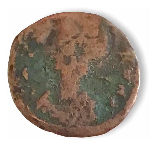 Moneda Romana De Cobre Antiquísima Romus Y Romulus 337 Ad (Usado)
