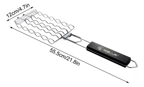 Pinza De Acero Inoxidable Para Salchichas Para Asar Al Aire