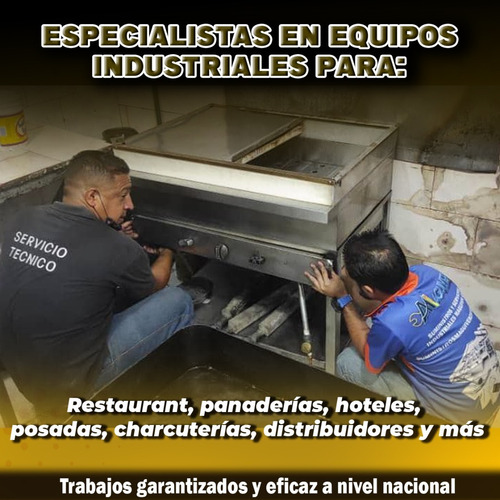 Imagen 2 de 10 de Mantenimiento Cocina Plancha Freidora Horno Marmita Volteo