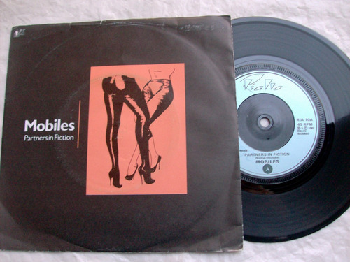 Mobiles - Partners In Fiction / Snow Man * Single Uk 1982 Ex