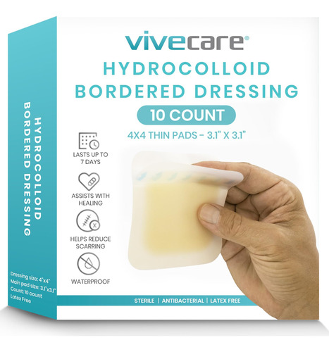 Bandages Hidrocolloides Vivecare (10 Conde) - Grandes C4n4h