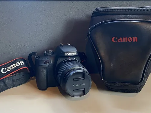 comprar Canon Eos Rebel Kit T100 + Lente 18-55mm + Bolsa Cu002F Alça