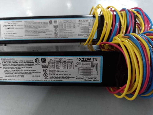 Balastro Electrónico T8 4x32w Philips 120-277v