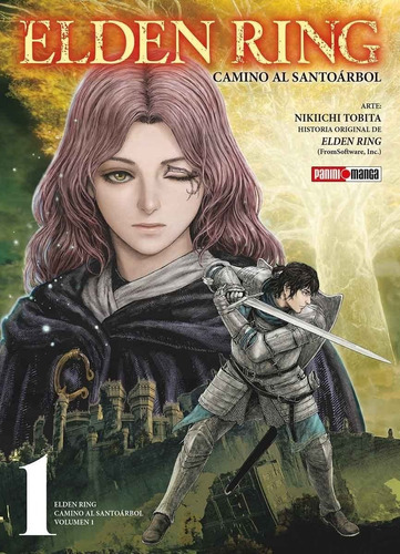 Elden Ring N.1: Camino Al Santoárbol, De Nikiichi Tobita. Serie Elden Ring, Vol. 1.0. Editorial Panini, Tapa Blanda En Español, 2023