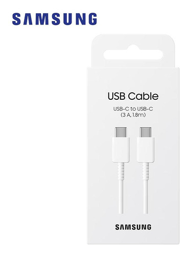 Usb Cable C To C 3a 1,8m Samsung