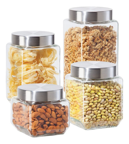 Caja 24 Brocal Cuadrado C/tapa Rosca Chico 1.2 L