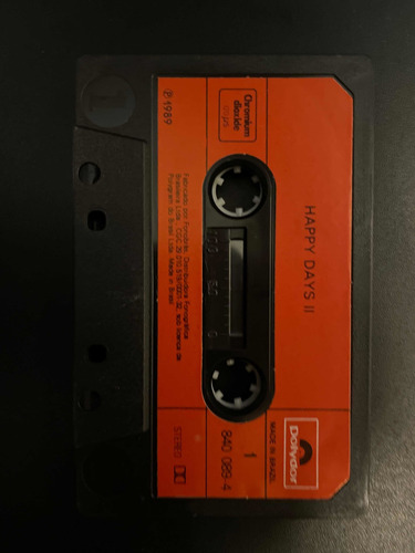 Fita K7 Cassete - Happy Days Ii - 1989 - Cromo (Usado)