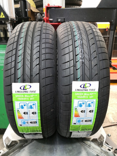 Paquete De 2 Llantas 185/60 R15 Linglong Green Max Hp010 Msi