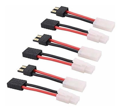 Ylp 6pcs Big Tamiya A Trx Rc Adaptador De Conector Macho Hem