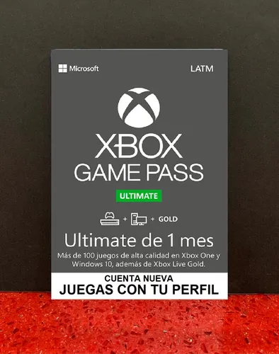 Microsoft Xbox Game Pass Ultimate | Un Mes