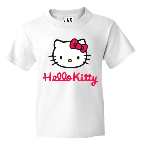 Remera Hello Kitty Nene Nena Infantil Algodón