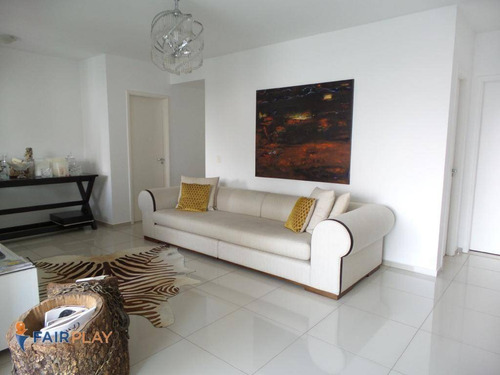 Imagem 2 de 29 de Apartamento Possuindo 127m2 Com 3 Suítes No Brooklin-sp - Ap6377