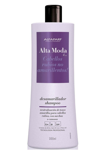 Alfaparf Alta Moda E Shampoo Anti Reflex Desamarillador X300