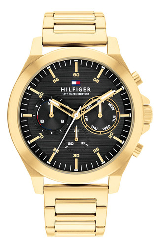 Relógio Tommy Hilfiger Masculino Aço Dourado 1710520