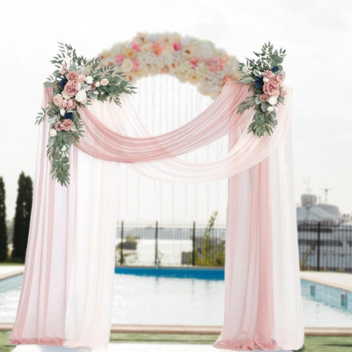 Conjunto De Flores Artificiales Para Decoración De Boda En