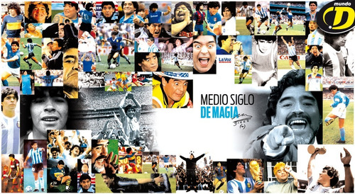 Diario Medio Siglo De Magia - 50 Años Diego Armando Maradona (Usado)