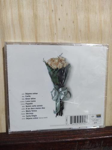 Carlos Vives Déjame Entrar Cd #539