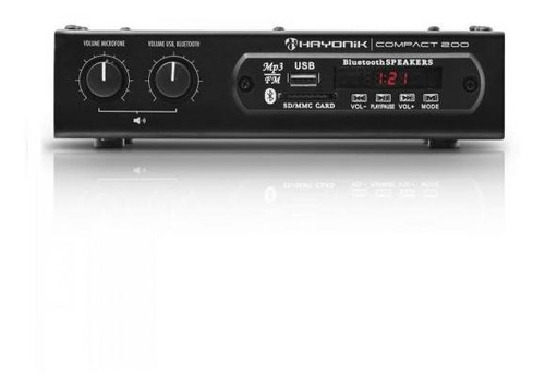 Amplificador 20w Rms Com Bluetooth Compact 200 Hayonik