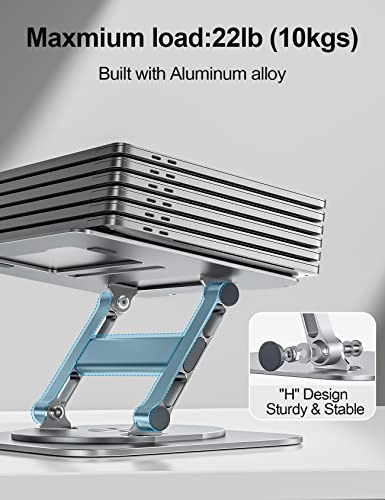 Soporte Para Laptop Mchose Para Escritorio, Base Giratoria