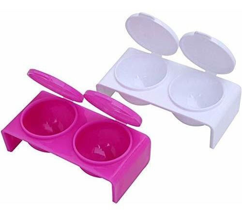 Equipo Para Decorar Uñas Lassum 2pcs Double Cup Plastics Nai