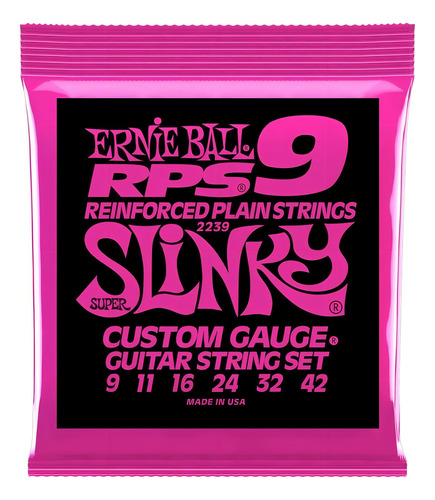 Cuerda de guitarra Ernie Ball 009.042 2239 Rps-9 Super S
