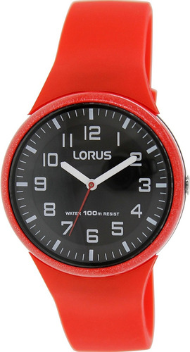 Reloj Lorus By Seiko Rrx59dx9 Dama Analogico Rojo