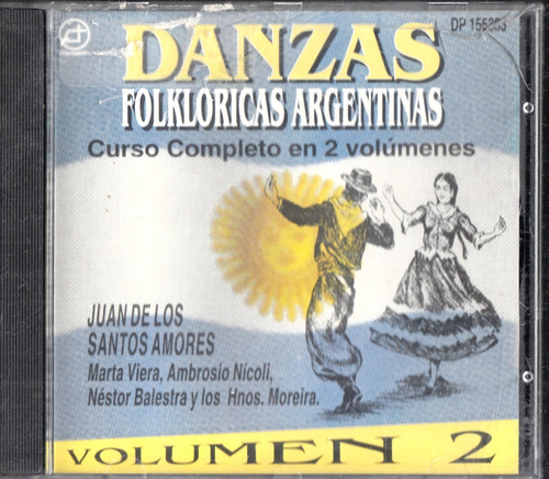 Danzas Folkloricas Argentinas Cd Original Usado  Qqb. Be.