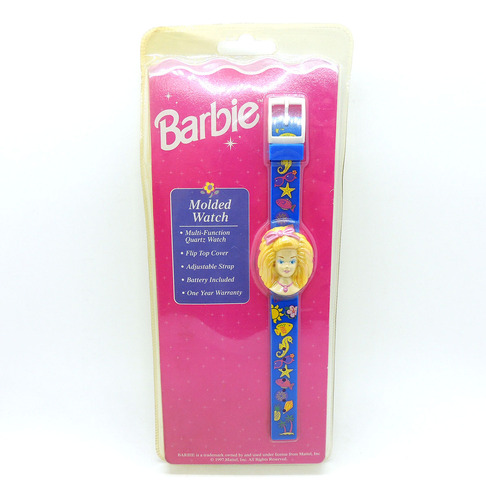 Barbie Reloj Model Watch Flip 2 1997 Mattel Parsons Madtoyz