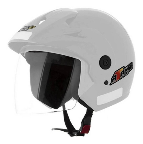 Capacete para moto  aberto com viseira Pro Tork Atomic  Atomic  branco tamanho 60 