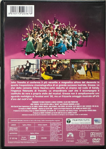 Dvd Grease - Nos Tempos Da Brilhantina - Gift Set