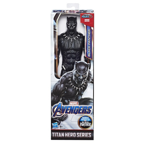 Imagem 1 de 6 de Boneco Marvel Pantera Negra 30cm Power Fx 2.0 - Hasbro E5875