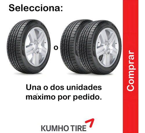 Llanta 205/55r16 Kumho Ecsta Hs51 91h
