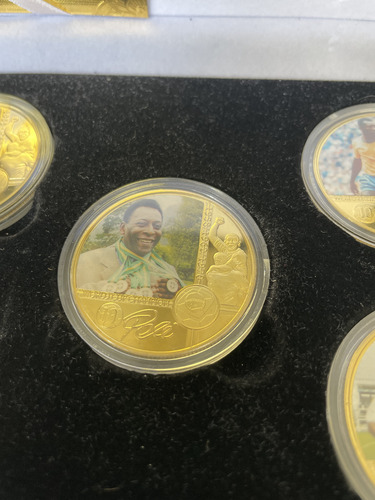 Coleção Moedas Comemorativa Pelé
